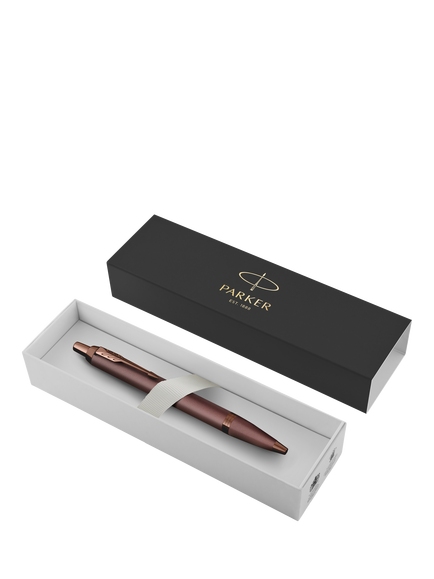 PARKER IM Ballpoint Pen, Burgundy, Burgundy