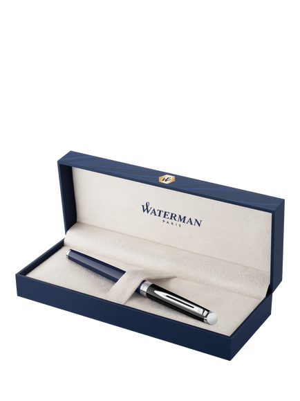 Waterman Hemisphere Colour Blocking Rollerball Pen, Black, Black