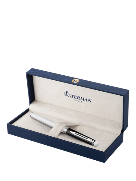 Waterman Hemisphere Colour Blocking Rollerball Pen, Black, Black