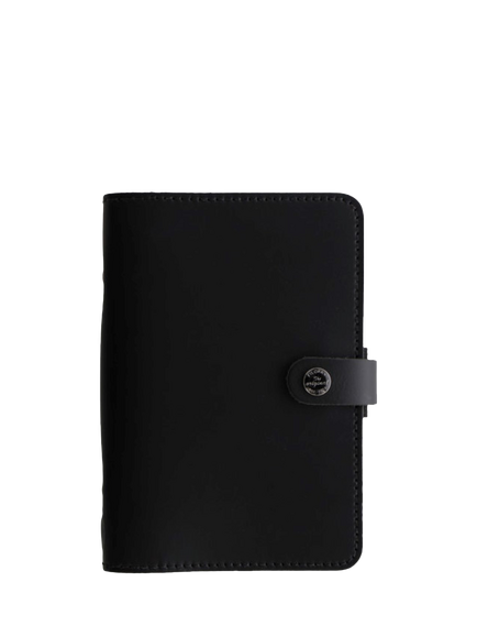 Filofax Original Leather Personal Organiser, Black, Black