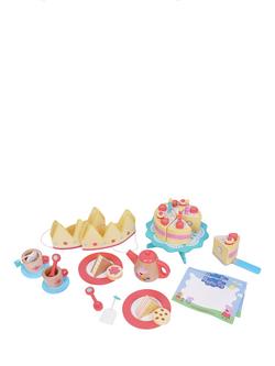 Peppa Pig Wooden Peppa Pig Tea Party Play Set, Multi