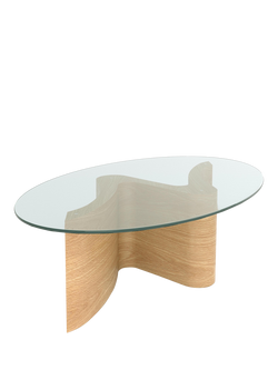 Tom Schneider Serpent Coffee Table, Oak