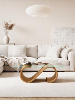 Tom Schneider Swirl Coffee Table - view 2, Oak