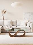 Tom Schneider Swirl Coffee Table, Walnut