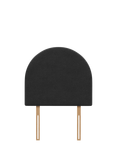 John Lewis Arch Headboard, Single, Bt Charcoal