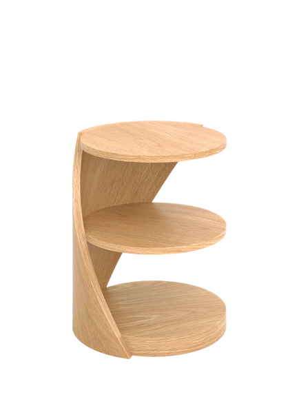 Tom Schneider Single Lamp Table, Oak