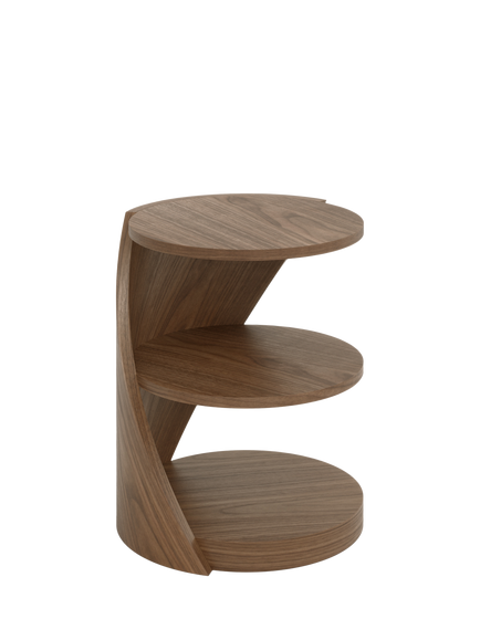 Tom Schneider Single Lamp Table, Walnut