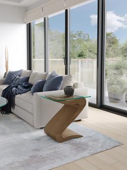 Tom Schneider Serpent Lamp Table - view 2, Walnut