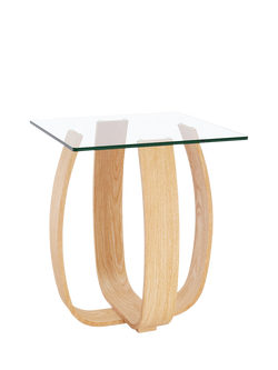 Tom Schneider Tulip Side Table, Oak