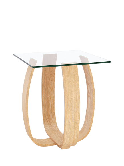 Tom Schneider Tulip Side Table, Oak
