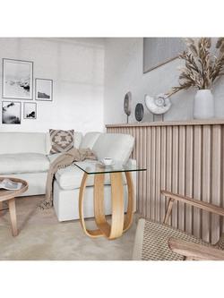 Tom Schneider Tulip Side Table - view 2, Oak