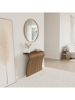 Tom Schneider Elle Console Table - view 2, Walnut