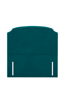 John Lewis Rebecca Full Depth Headboard, King Size - view 2, Deep Velvet Teal