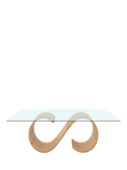 Tom Schneider Swirl Dining Table - view 2, Oak