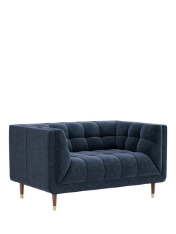 At the Helm Grace Small 2 Seater Sofa, Chiltern Midnight