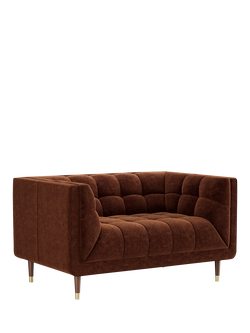 At the Helm Grace Small 2 Seater Sofa, Chiltern Tawny
