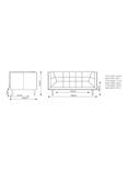 At the Helm Grace Small 2 Seater Sofa, Chiltern Tawny