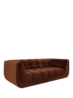 At the Helm Leo Grand 3 Seater Sofa, Chiltern Tawny
