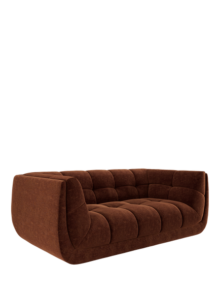At the Helm Leo Large 2 Seater Sofa, Chiltern Tawny