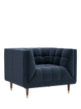 At The Helm Grace Loveseat, Chiltern Midnight