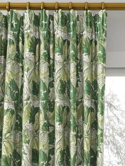 Clarke & Clarke Acanthus Made to Measure Curtains or Roman Blind, Apple/Sage - view 2, Apple/Sage