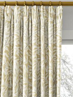 Clarke & Clarke Willow Boughs Made to Measure Curtains or Roman Blind, Linen - view 2, Linen