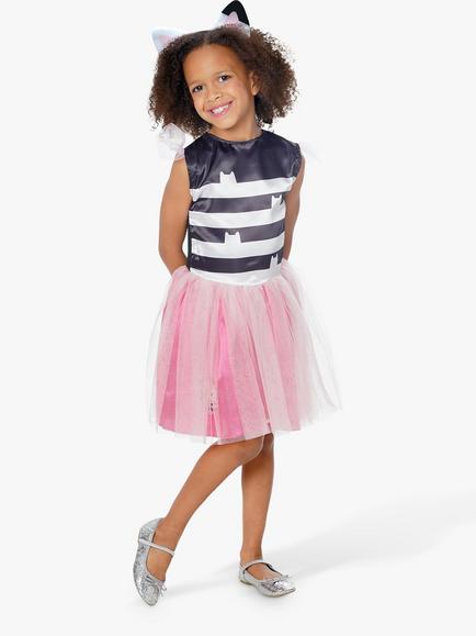 Gabby's Dollhouse Kids' Gabby Tutu Dress Costume, Multi, 3-5 years, Multi