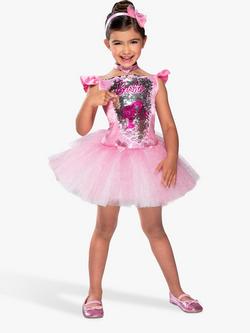 Barbie Kids' Ballerina Costume, Pink - view 2, Multi