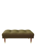 At the Helm Grace Footstool, Eden Hunter Green