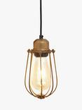 Industville Orlando Wire Cage Pendant Ceiling Light