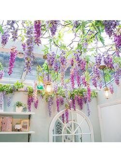 Industville Orlando Wire Cage Pendant Ceiling Light - view 2, Brass