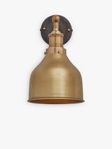 John Lewis Huxley Wall Light Antique Brass