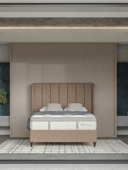 Sealy Posturepedic Exquisite Couture Mattress, Medium Tension, Double - view 2, White