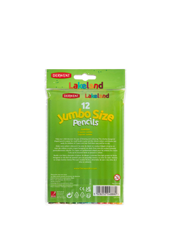 Lakeland Jumbo Colouring Pencils, Pack of 12 - view 2, Multi