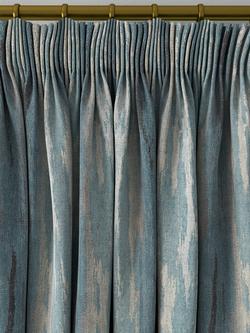 Clarke & Clarke Effetto Made to Measure Curtains or Roman Blind, Denim - view 2, Denim