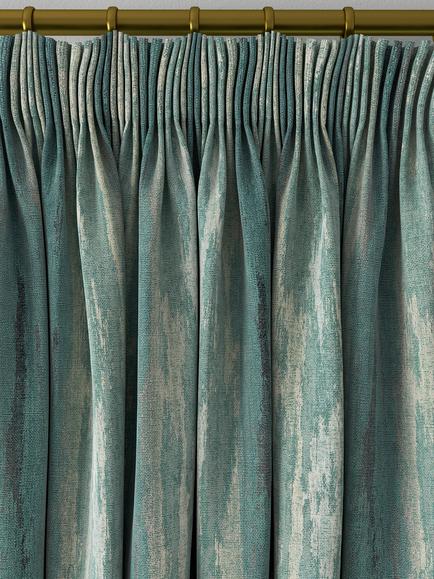 Clarke & Clarke Effetto Made to Measure Curtains or Roman Blind, Mineral - view 2, Mineral