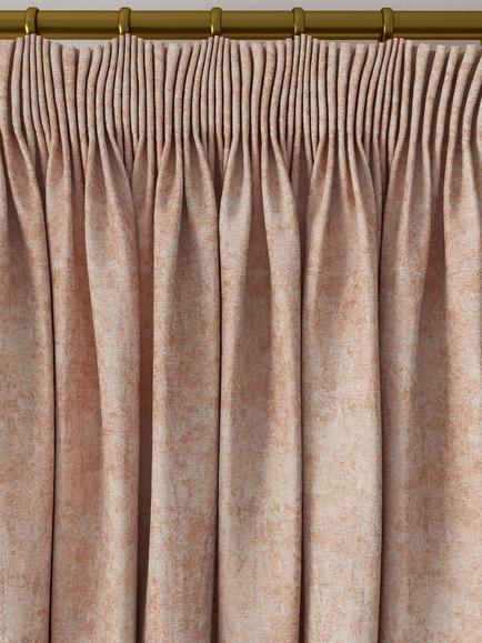 Clarke & Clarke Pittura Made to Measure Curtains or Roman Blind, Blush - view 2, Blush