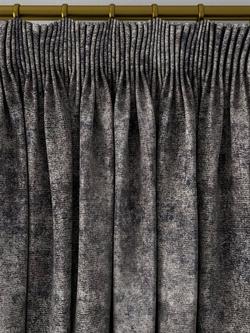 Clarke & Clarke Pittura Made to Measure Curtains or Roman Blind, Charcoal - view 2, Charcoal