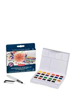 Derwent Watercolour Paint Pans, Set of 24 - view 2, Multi