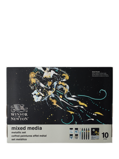 Winsor & Newton Mixed Media Set, Metallic