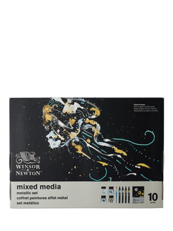 Winsor & Newton Mixed Media Set, Metallic, Multi