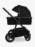 Cosatto Wow 3 Carrycot, Pushchair, Acorn i-Size Car Seat and Base with Accessories Everything Bundle, Silhouette