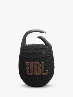 JBL Clip 5 Bluetooth Waterproof Portable Speaker, Black