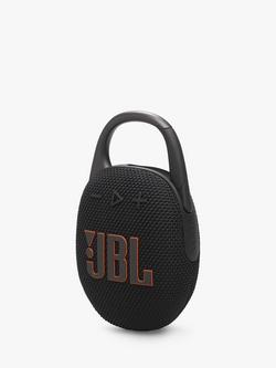 JBL Clip 5 Bluetooth Waterproof Portable Speaker - view 2, Black