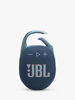 JBL Clip 5 Bluetooth Waterproof Portable Speaker, Blue