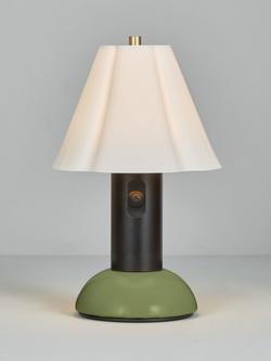 Original BTC Blossom Portable Cordless Table Lamp, Olive Green