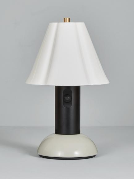 Original BTC Blossom Portable Cordless Table Lamp - view 2, Mid Grey