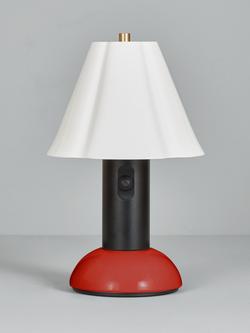 Original BTC Blossom Portable Cordless Table Lamp - view 2, Mid Red