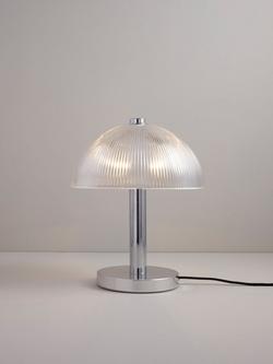 Original BTC Cosmo Prismatic Glass Table Lamp, Clear, Clear Clear