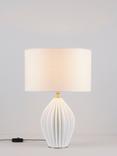 Original BTC Fin Queen Table Lamp, Natural